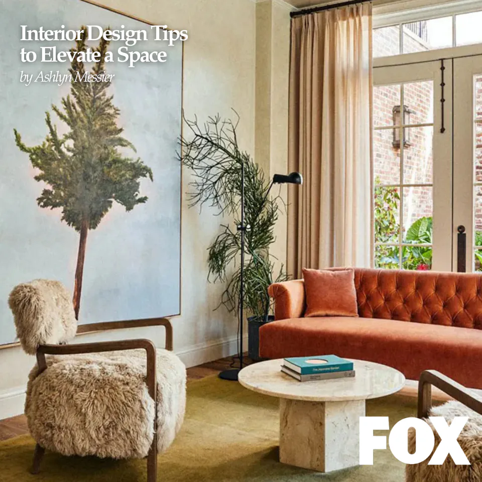 Fox News feature on Alexandra Peck Design: Interior Design Tips to Elevate a Space with Decor That Will Make a Room Appear Larger